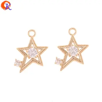 

Cordial Design 30Pcs 12*15MM Jewelry Accessories/Earrings Part/Hand Made/Genuine Gold Plating/Charms/DIY Making/Earring Findings