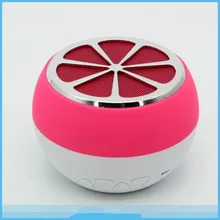 Дешевый лимон Беспроводной Bluetooth Динамик мини-бас Динамик для смартфонов