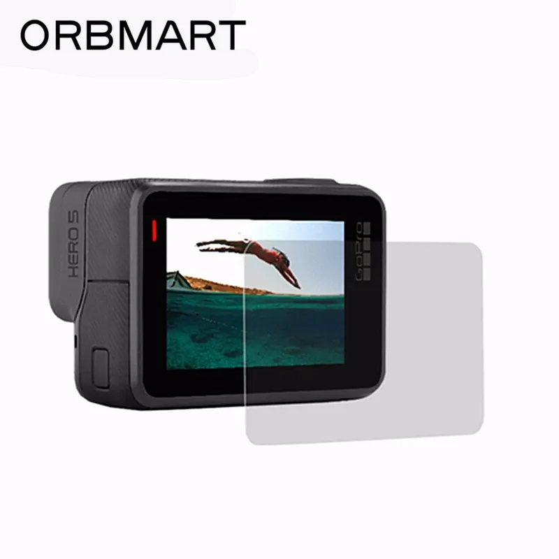 ORBMART защита экрана из закаленного стекла для Go Pro Gopro Hero 5 6 7 аксессуары для спортивной камеры