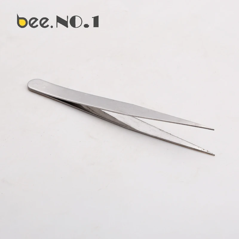 BEE.NO.1 Stainless Steel Tweezers Insect Removal Forceps Anti static