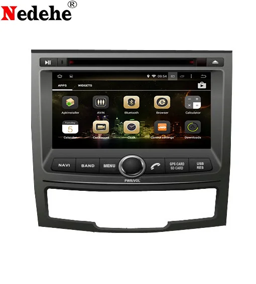 Discount Nedehe Android 7.1 / Android 8.0 Car dvd gps navigation for SSANGYONG KORANDO 2011 2012 2013 car radio stereo audio player 0
