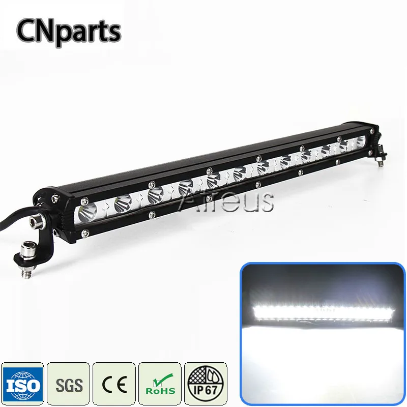 

CNparts Car Single Row LED Light Bar 12V 18W 36W 54W Fog Lamp For Peugeot 307 206 Citroen C4 Honda Civic Accord CRV Lada Vesta