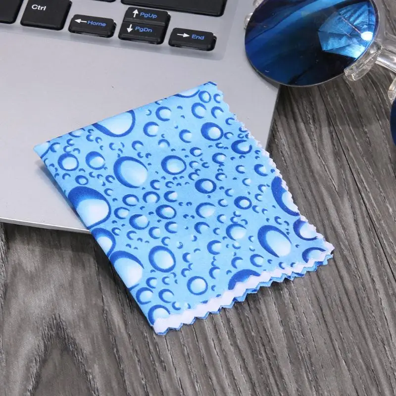 10PCS Glasses Lenses Camera Screen Jewelry Cellphone Cleaner Cleaning Cloth Microfiber Drops Cleaning Cloth Wipes