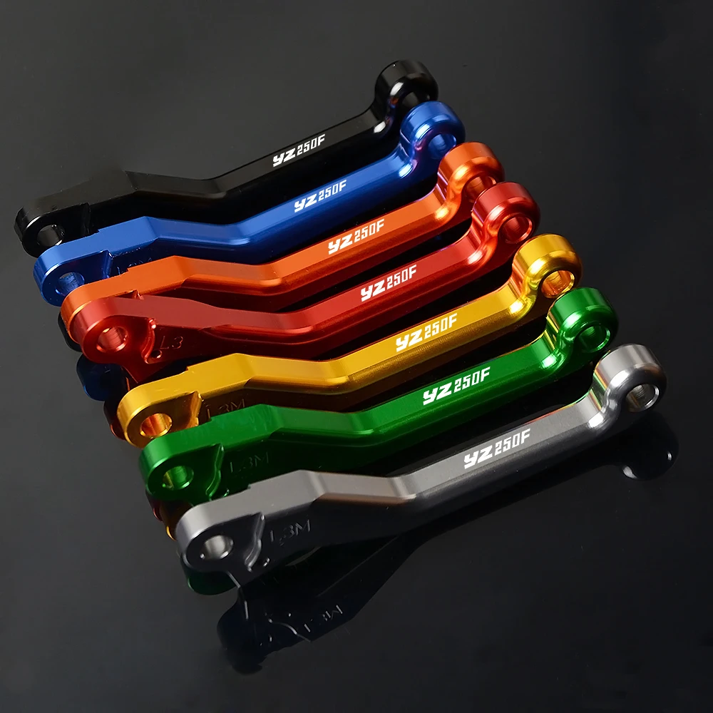 CNC для YAMAHA YZ250F 2009 2010 2011 2012 2013 2014 2015 2016 2017 2018 мотокросса Pit bike Pivot тормозные рычаги