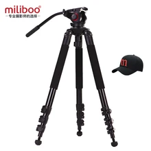 Miliboo MTT702A штатив портативный 25 кг ёмкость алюминиевый монопод стенд Профессиональный камера штативы для видеокамеры dslr