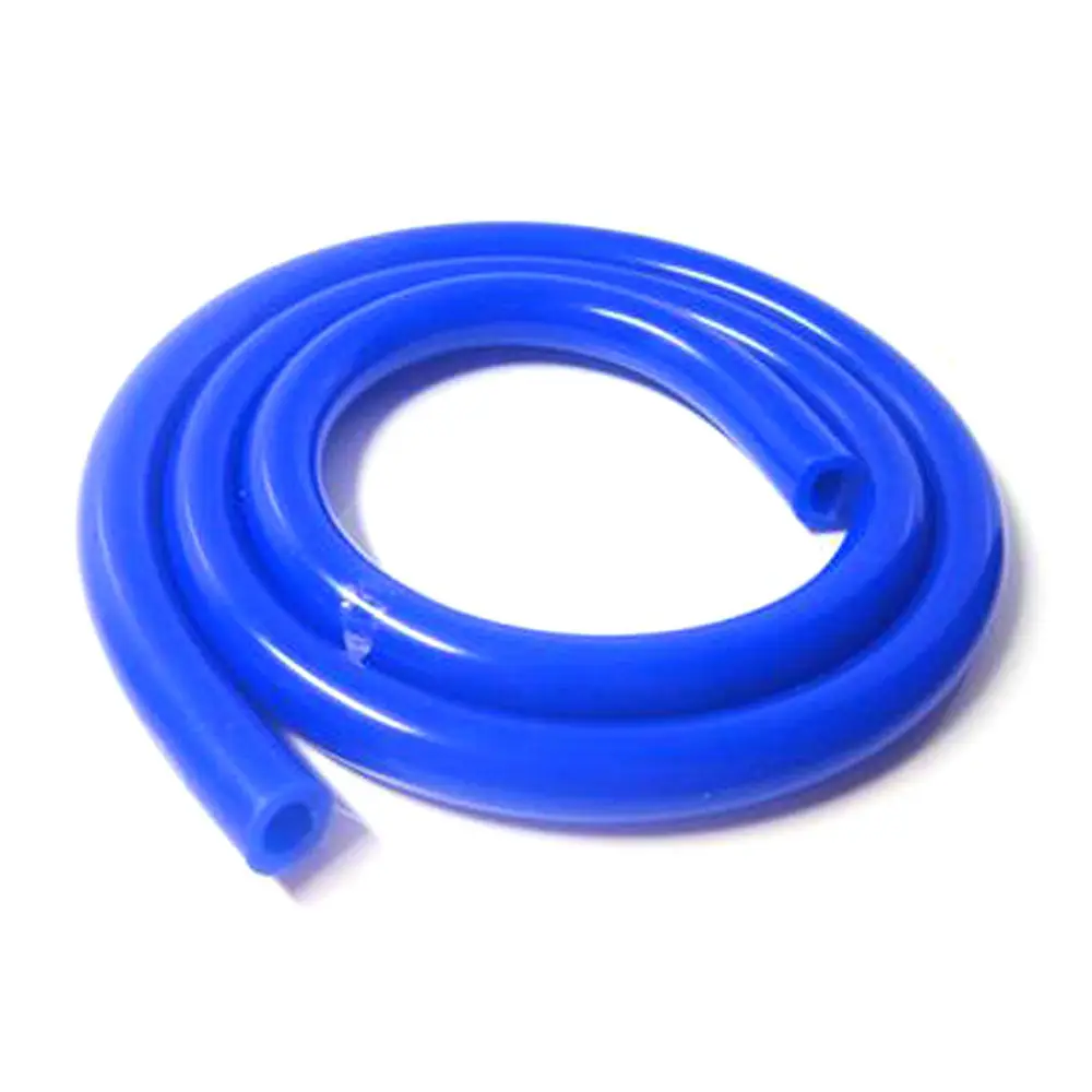 Полностью силиконовая вакуумная трубка 6 мм 1/" шланг топливный/Воздушный вакуумный шланг/линия/труба/трубка 1 метр 3,3 фута синий