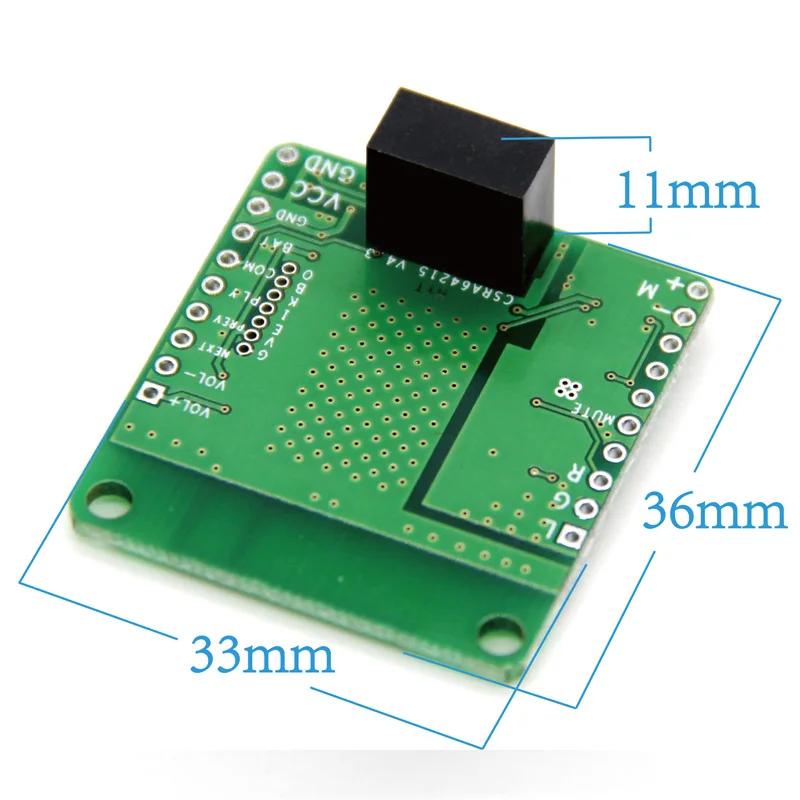 Цена DC 12 В 5 В CSRA64215 APTXLL без потерь музыка Hifi Bluetooth 4,2 приемник доска Аудио Автомобильный Bluetooth приемник