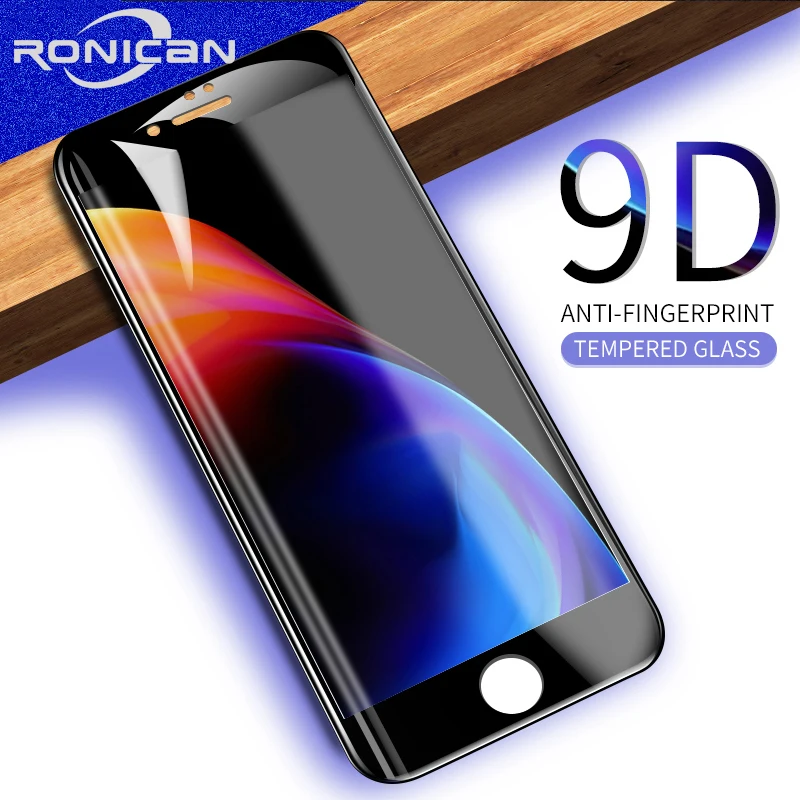

9D radian Protective Glass for iPhone 7 6s 8plus glass Screen protector on for iPhone XS MAX XR Tempered glass 9H film glass