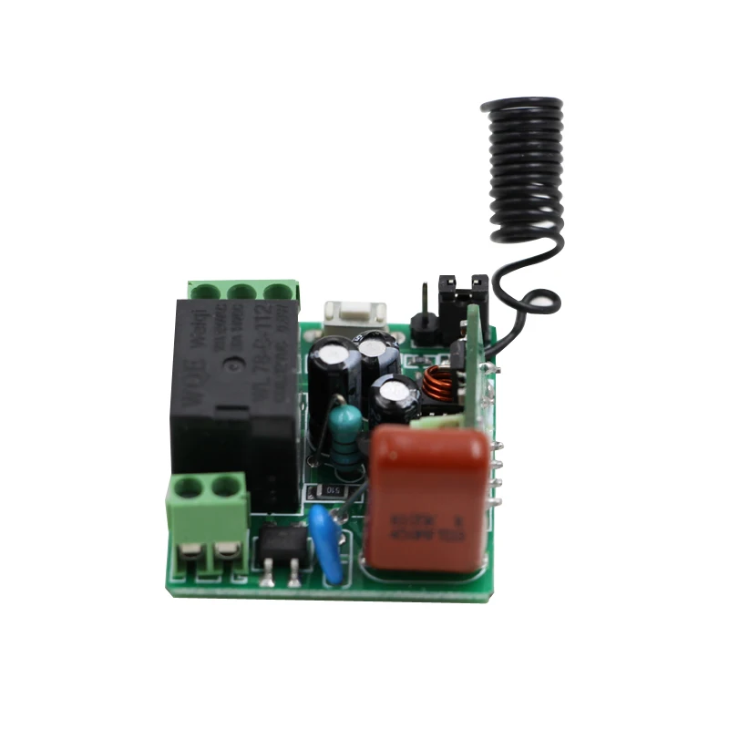 Cheap Price Mini Size RF Wireless Remote Control Switch System 3Transmitter & 2Receivers Smart Home 315/433mhz