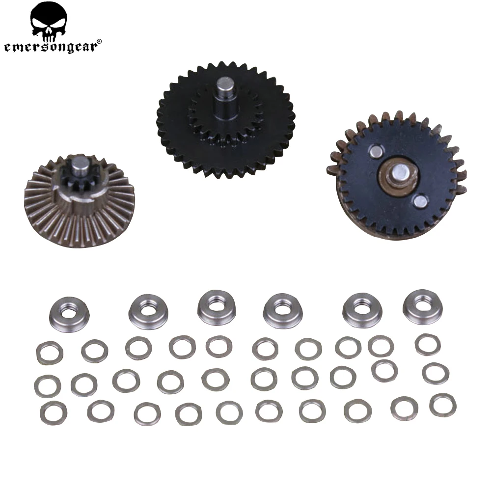 EMERSON gear AEG 16:1 gear 4 мм Осевая передача BD Улучшенная коробка передач с подшипником голени страйкбол Охотничьи аксессуары BD4771A