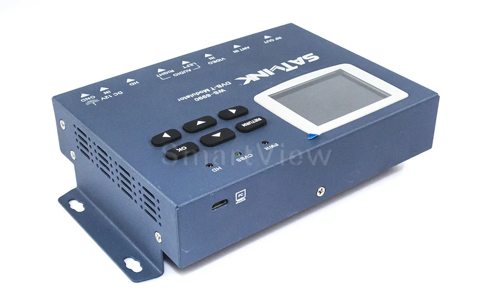 Satlink DVB-T WS-6990 наземный искатель 1 Route DVB-T модулятор/AV/HD метр WS6990 Satlink 6990 цифровой искатель