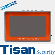Newest 4.3 inch CCTV Tester HD AHD CVI TVI Analog 4 in 1 camera tester CVBS test monitor UPT PTZ Audio test DC12V output
