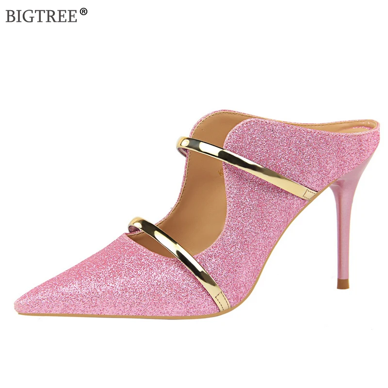 2019 new star style Summer Women Sandals Slingback high heels Glitter Sequin shoes Sexy Female Dance club pump metal ankle strap 2019 new star style Summer Women Sandals Slingback high heels Glitter Sequin shoes Sexy Female Dance club pump metal ankle strap