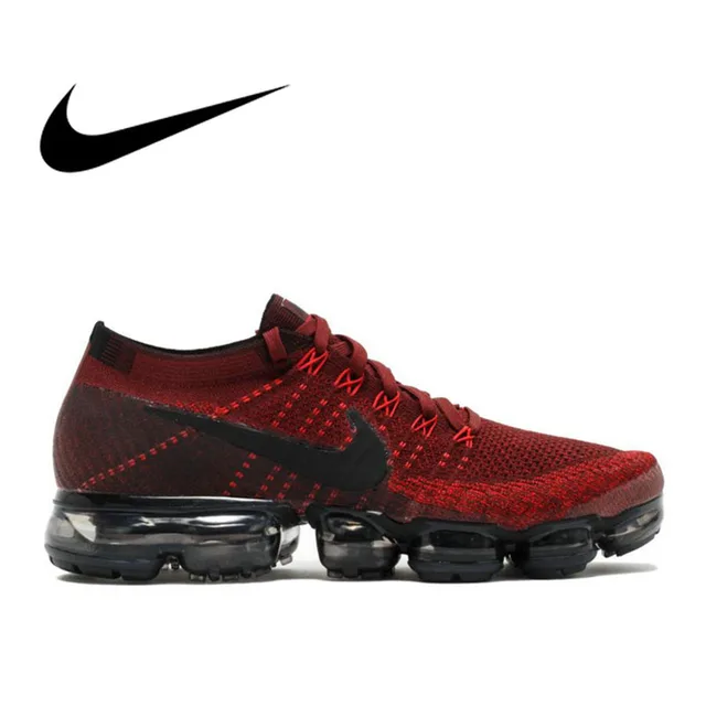 Оригинальная продукция Nike Air VaporMax Be True Flyknit дышащие кроссовки для мужчин Спорт на открытом воздухе Низкий Топ спортивные официальный спортивная обувь