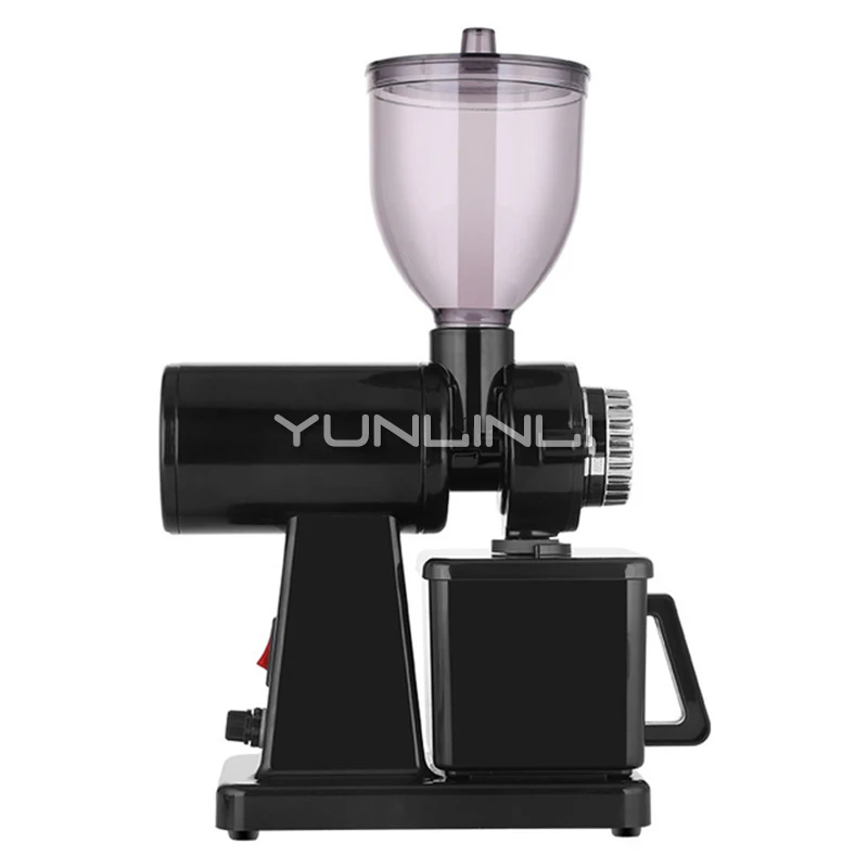 

220V Commercial Electric Coffee Grinder Coffee Mills Bean Pulverizer Eight Gear Adjustable CRM9008