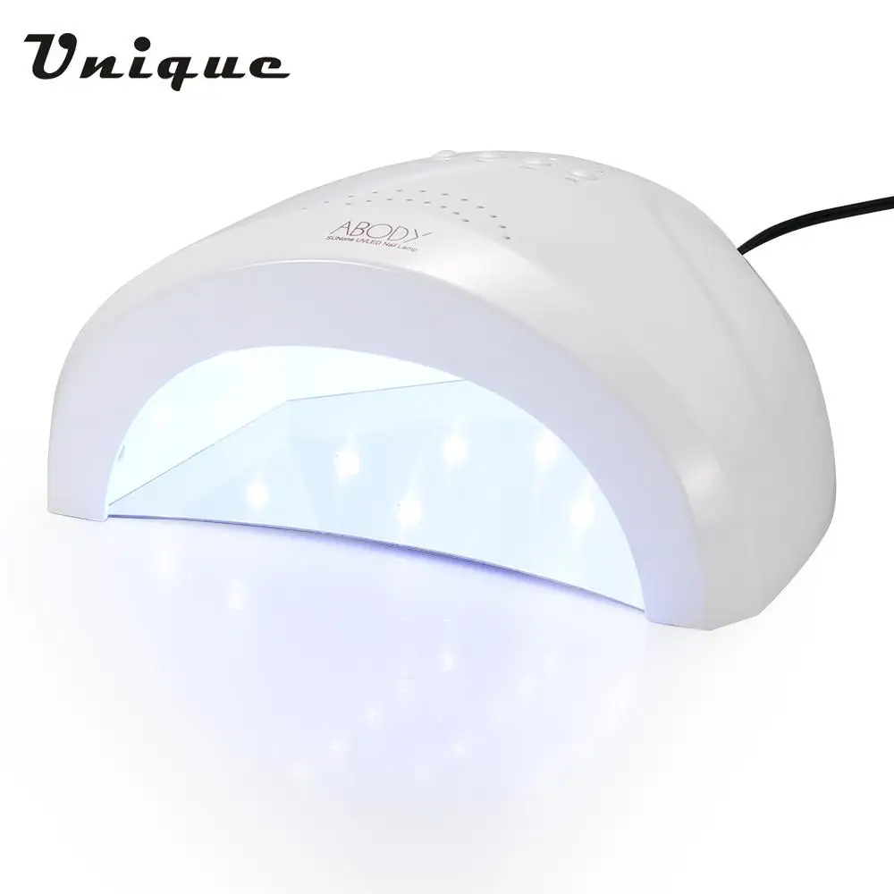 

48W Lamps For Nails UV Nail Dryer Lamp UVLEDSUNONE Manicure UV Lamp For Manicure Gel Varnish Drying For Nail Gel Polish Curing