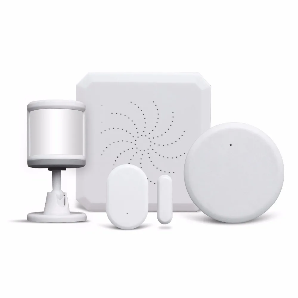 Zigbee 3 0 протокол шлюз zigbee датчик двери PIR температуры и влажности комплект для