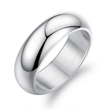 RE классические 7 мм обручальные кольца из нержавеющей стали, базовые кольца для мужчин и женщин, удобные, подходят для американских размеров от 7 до 12 J40