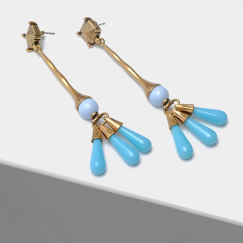 Acrylic pendant earrings stylish earrings
