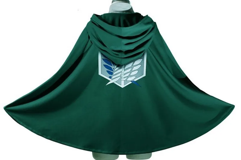 Attack on Titan - Survey Corps Green Cosplay Cloak