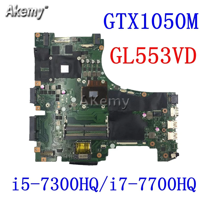 Обмен! Материнская плата для ноутбука ROG For Asus GL553VD GL553VE GL553VW GL553V GL553 оригинальная