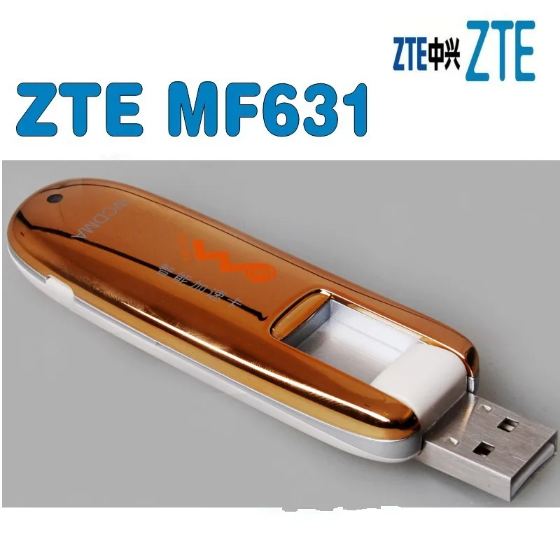 Лот из шт. 70 шт. оригинальный разблокировать 7,2 Мбит/с zte MF631 3g HSDPA USB модем (логотип случайно)