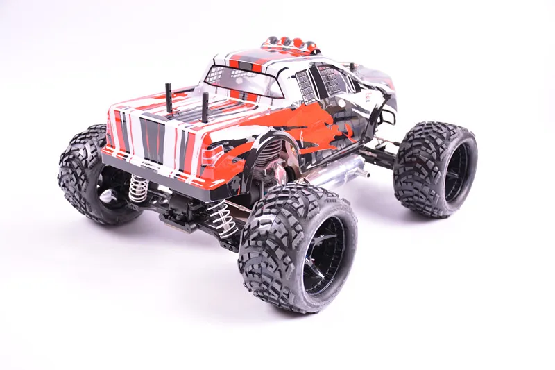 1/10 RC Nitro power GO18 двигатель дистанционного Monster Truck Baja Metal gear