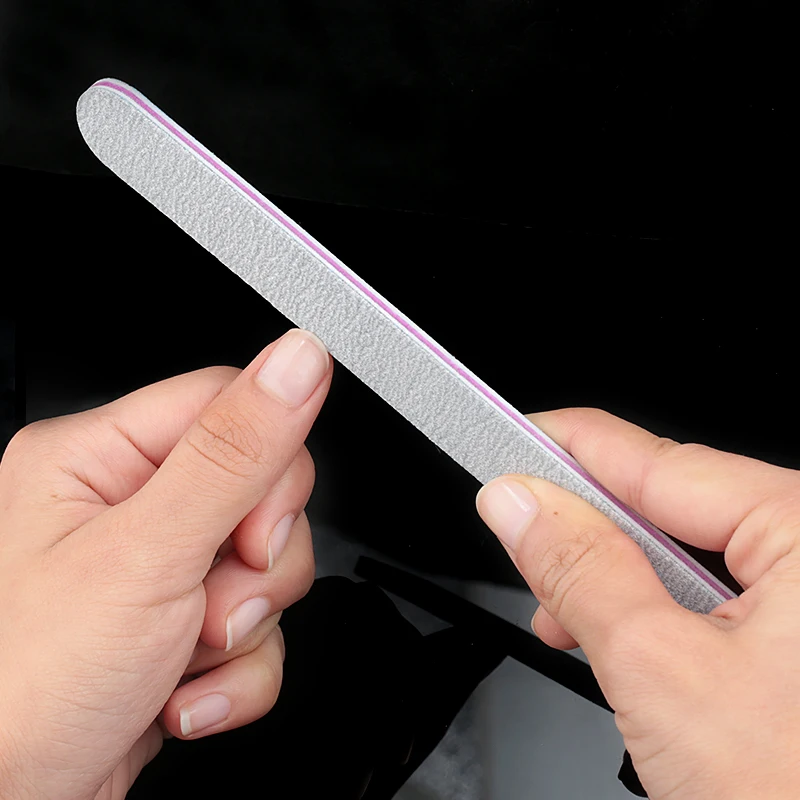 25-50 шт./лот пилочка для ногтей 100/180 профессиональная прочная пилка для ногтей шлифовальный буферный блок педикюр маникюрный лак Инструменты для красоты