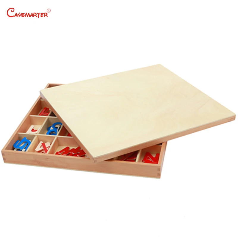 Beech Wooden Montessori Toys Small Movable Alphabet Box Toddlers Preschool Language Exercises Educational Toy and Games LA014-3 Beech Wooden Montessori Toys Small Movable Alphabet Box Toddlers Preschool Language Exercises Educational Toy and Games LA014-3