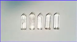 5 малых красивых вырезать кристаллы кварца-5x20 мм
