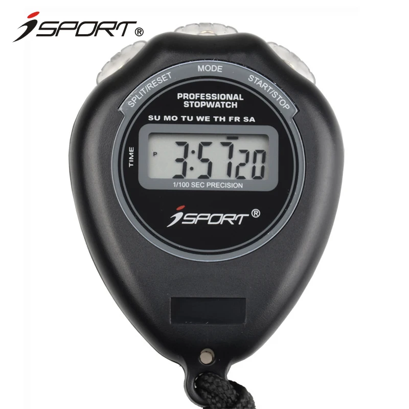 Electronic timer stopwatch handheld professional referee sports