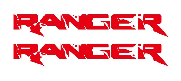 Ranger спортивные полосы автомобиля стикеры s задний багажник Декор Авто средства ухода за кожей индивидуальная наклейка внешние аксессуары
