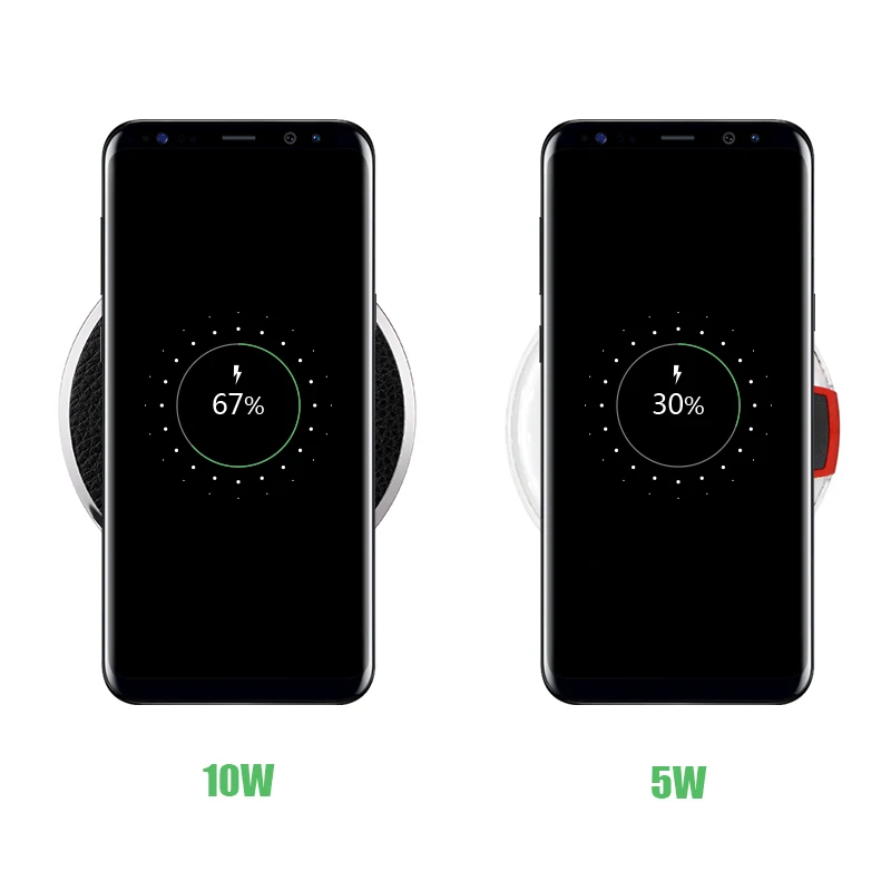 10 Вт быстро qi беспроводной зарядный коврик NILLKIN для iPhone X/8/8 Plus samsung Примечание 8/S8/S8