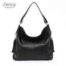 Bolsa de Color blanco Capa Superior de Cuero Genuino Bolsos de Las Mujeres Bolsos de Las Señoras de Largo Correa de Hombro Mensajero Bolsos de Mano de La Taleguilla