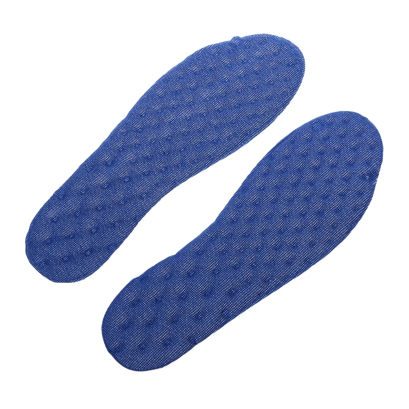 1 Pair Soft Washable Cotton Unisex Insoles Shoe-pads Size 37 ~ 44 NEW