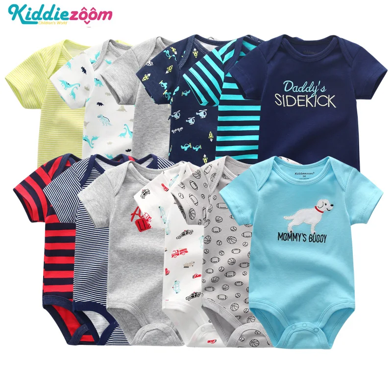 Newborn Baby Rompers Boys/Girls Playsuits Clothes 100%Cotton Striped Cute Jumpsuit Infant Girl Body Romper Clothing for 0-1Year