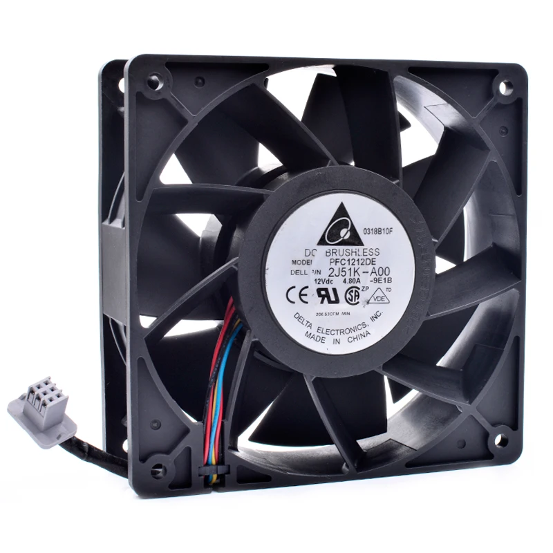 

Совершенно новый оригинальный PFC1212DE 2J51K-A00 12 см 12038 120 мм 120x120x38 мм 12 В а Вентилятор охлаждения шасси сервера