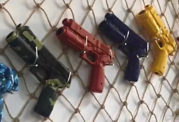 

Arcade Simulated shooting game parts pistol box gun empty shell for Namco TIME CRISIS 4 Arcade Cabinet machines