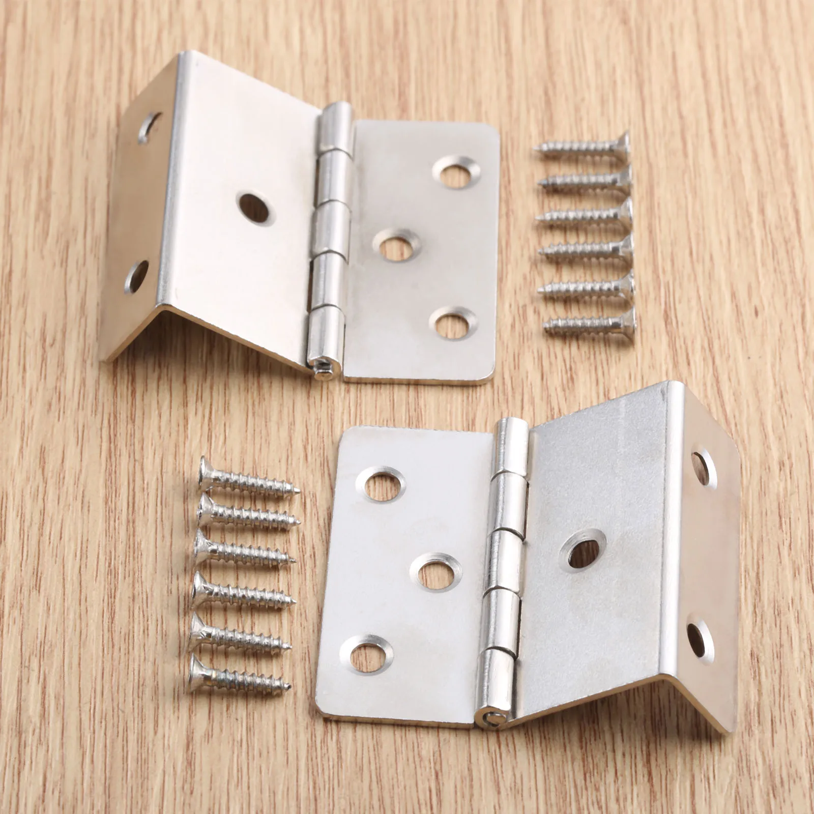 キャビネットのヒンジ,2個,43x42x17mm,古い中国のヴィンテージ