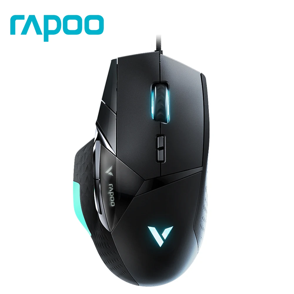 

Rapoo 16000 DPI e-sports Wired Gaming Mouse For CF LOL Dota 2 Professional Grade PC Gamer Mouse 10 Programmable Key Game Mouse