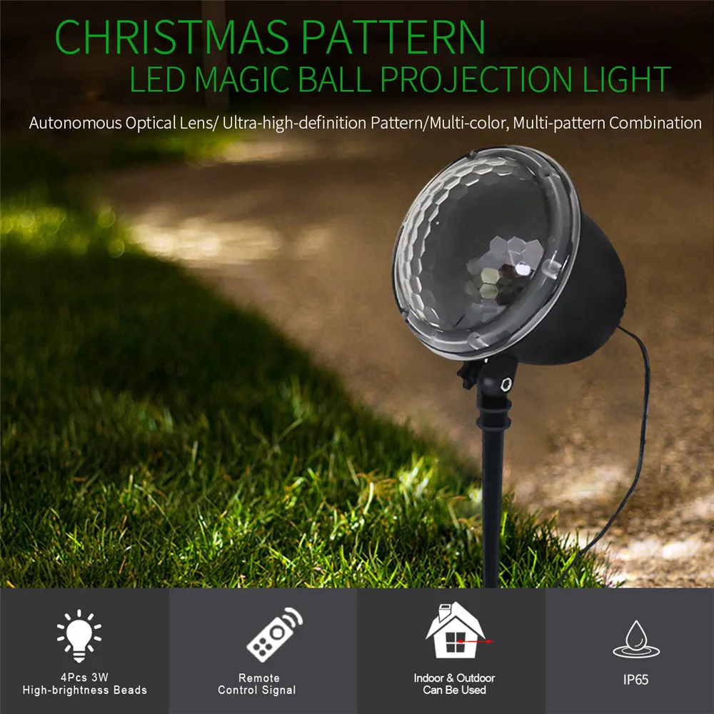 Queda de Neve ao ar Livre do Jardim Lâmpada do Projetor de Luz Laser para a Festa de Natal do Floco de Neve de Natal Movendo Projetor Levou Ip65 10 Queda de neve Movendo Projetor IP65 Neve