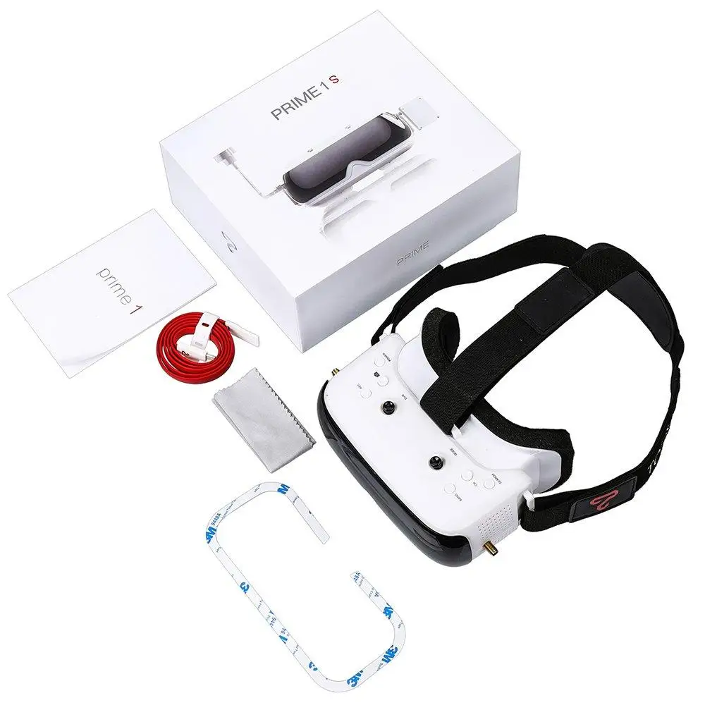 TOPSKY Prime1S 5 8G 48CH 2 4 дюйма FPV очки разнообразие приемник встроенный аккумулятор DVR для