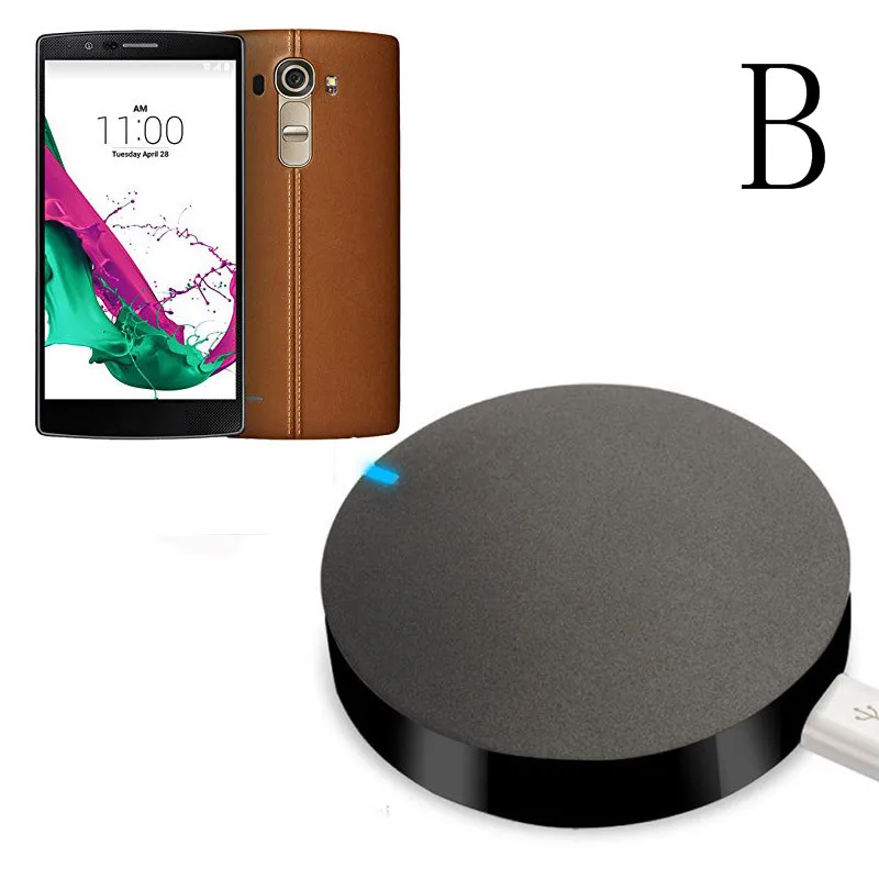 ل قطرة الشحن 2018 جديد وضع الشحن اللاسلكي ملصق استقبال تشى مع Nfc رقاقة إيك ل LG G4 المحمولة شاحن