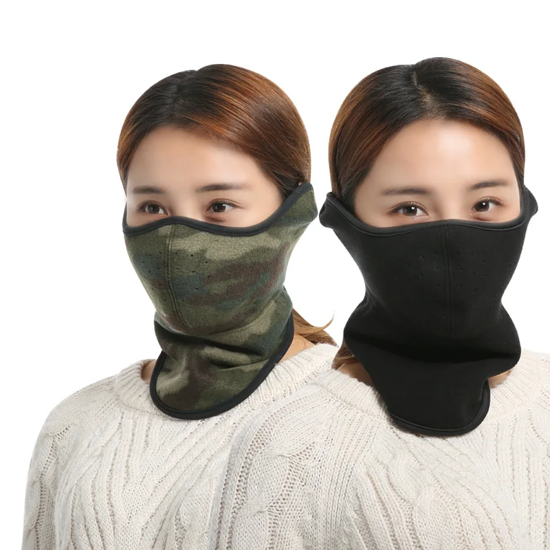 Мотоциклетная зимняя теплая маска с черепом для всего лица, ветрозащитные маски на половину лица для мужчин и женщин, аксессуары для электроскутера