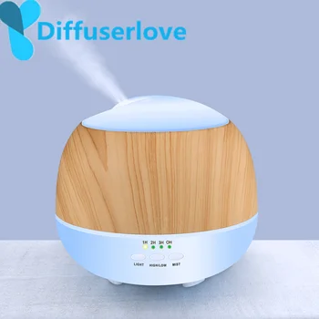 

Diffuserlove 500ML Ultrasonic Air Humidifier With LED Light Electric Aromatherapy Essential Oil Diffuser