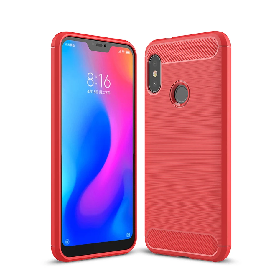 TOMKAS Carbon Fiber Phone Case For Xiaomi Redmi 6 Pro TPU Soft Case For Xiaomi Redmi 6 6A Silicone Cover Coque Fundas Carcasa    (17)