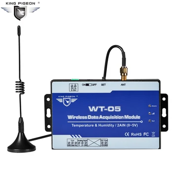 

Wireless LoRa Data Acquisition Module 2 Analog input 0-5V Modbus Slave Transmission Distance 2~5Km WT-05