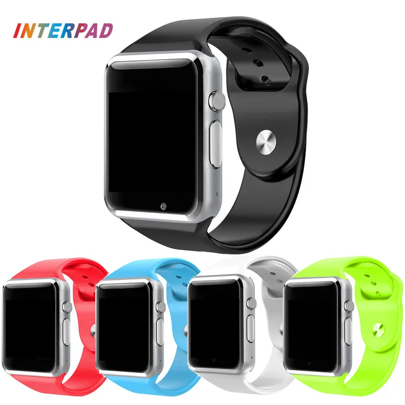 2017 Best Craft And Material A1 font b Smart b font Watch Clock Sync Notifier Support