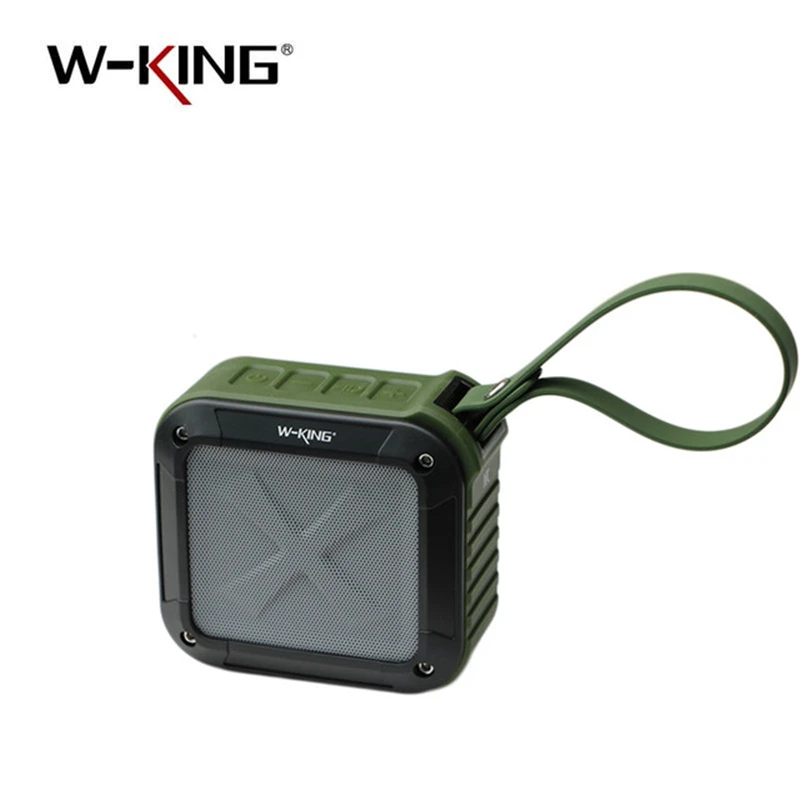 

W-King Bluetooth Speaker Waterproof Wireless Portable Music Speaker Radio Box High Quality Anti-drop Outdoor M Loudspeakers