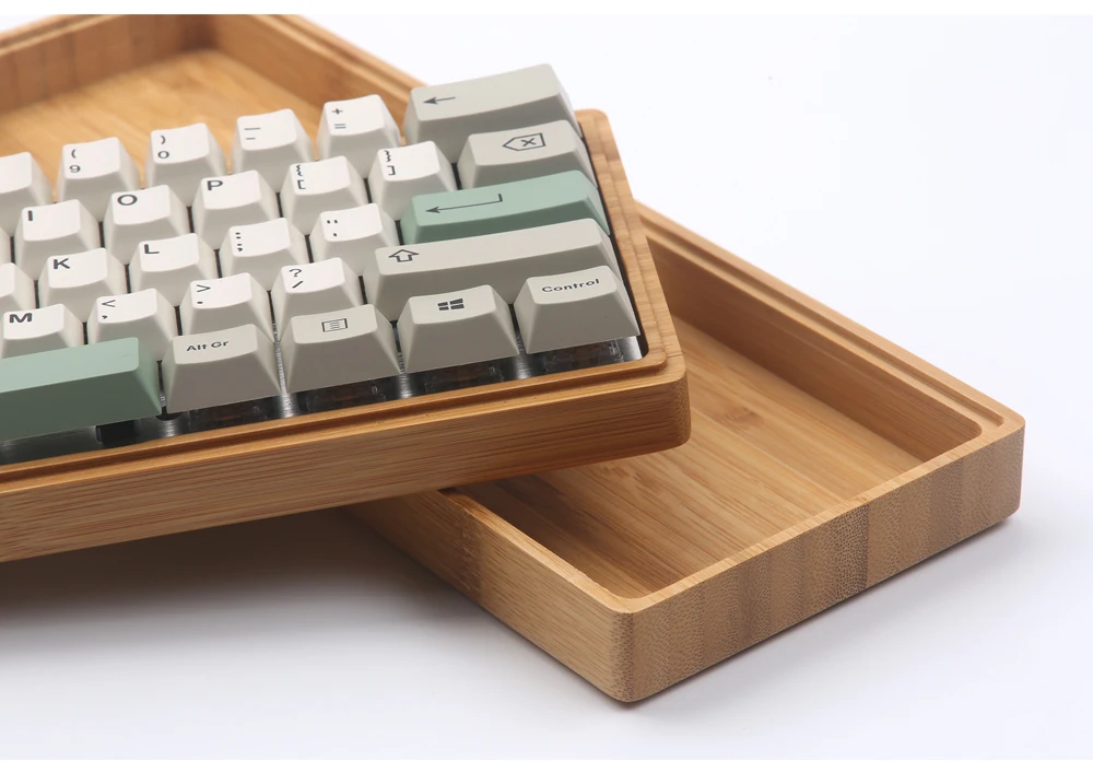 Bamboo case for custom 60 GH60 DZ60 mechanical keyboard AliExpress